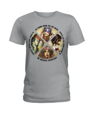 BE STRONG WHEN YOU ARE WEAK Ladies T-Shirt tile