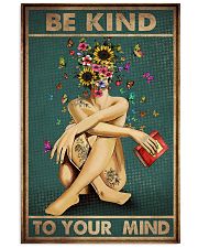 BE KIND TO YOUR MIND 11x17 Poster front