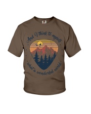 AND I THINK TO MYSELF WHAT A WONDERFUL WORLD Youth T-Shirt tile