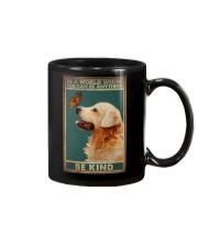 GOLDEN RETTERIVER - BE KIND Mug tile