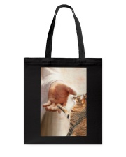 CAT - JESUS Tote Bag tile