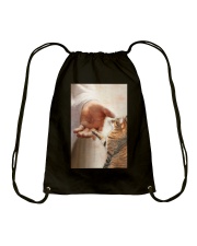 CAT - JESUS Drawstring Bag tile