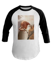 CAT - JESUS Baseball Tee tile