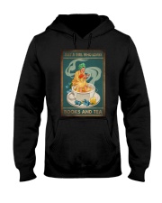 JUST A GIRL WHO LOVES BOOKS AND TEA Hooded Sweatshirt tile
