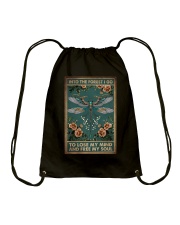 INTO THE FOREST I GO Drawstring Bag tile