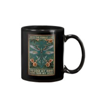 INTO THE FOREST I GO Mug tile