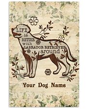 LABRADOR RETRIEVER - CUSTOM NAME 11x17 Poster front
