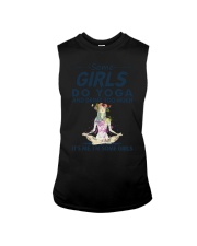 SOME GIRL DO YOGA AND DRINK TOO MUCH Sleeveless Tee tile