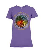 AND I THINK TO MYSELF Premium Fit Ladies Tee tile