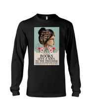 BOOKS GIVE A SOUL TO THE UNIVERSE Long Sleeve Tee tile