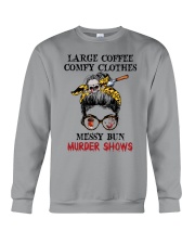 LARGE COFFEE COMFY CLOTHES Crewneck Sweatshirt tile
