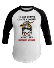 LARGE COFFEE COMFY CLOTHES Baseball Tee tile