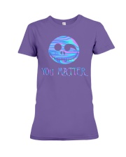 YOU MATTER Premium Fit Ladies Tee tile