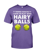 TENNIS FANATIC Premium Fit Mens Tee tile