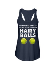 TENNIS FANATIC Ladies Flowy Tank tile