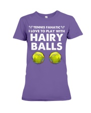 TENNIS FANATIC Premium Fit Ladies Tee tile