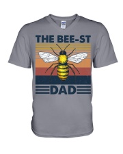 THE BEE-ST DAD V-Neck T-Shirt tile