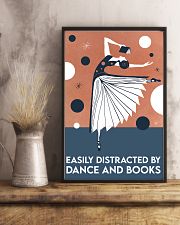 EASILY DISTRACTED BY DANCE AND BOOKS 11x17 Poster lifestyle-poster-3