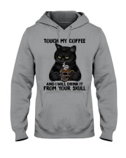 TOUCH MY COFFEE Hooded Sweatshirt tile