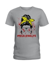 TRUE CRIME LIFE Ladies T-Shirt tile