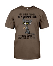 MY SPIRIT ANIMAL IS A GRUMPY CATS Classic T-Shirt tile