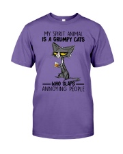 MY SPIRIT ANIMAL IS A GRUMPY CATS Premium Fit Mens Tee tile