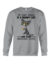 MY SPIRIT ANIMAL IS A GRUMPY CATS Crewneck Sweatshirt tile