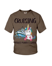 CRUISING BECAUSE MURDER IS WRONG Youth T-Shirt tile