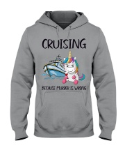 CRUISING BECAUSE MURDER IS WRONG Hooded Sweatshirt tile