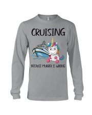 CRUISING BECAUSE MURDER IS WRONG Long Sleeve Tee tile