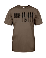 RUNNING IN FOREST PIANO CHORLDS Classic T-Shirt tile