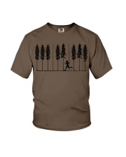 RUNNING IN FOREST PIANO CHORLDS Youth T-Shirt tile