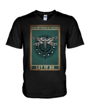 WHISPER WORDS OF WISDOM LET IT BE V-Neck T-Shirt tile