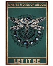 WHISPER WORDS OF WISDOM LET IT BE 11x17 Poster front