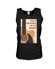HELLO DARKNESS MY OLD FRIEND Unisex Tank tile