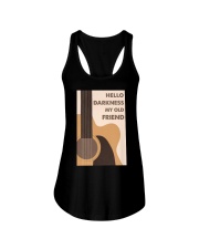 HELLO DARKNESS MY OLD FRIEND Ladies Flowy Tank tile