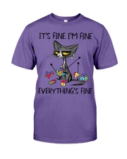 IT'S FINE I'M FINE EVERYTHING'S FINE Premium Fit Mens Tee tile