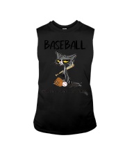 BASEBALL BECAUSE MURDER IS WRONG Sleeveless Tee tile