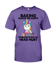 BAKING MAKES ME HAPPY Premium Fit Mens Tee tile
