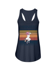 SQUAT BECAUSE NO ONE RAPS ABOUT LIKE BUTTS Ladies Flowy Tank tile