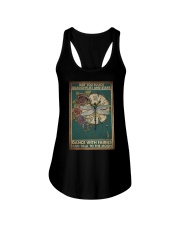 MAY YOU TOUCH DRAGONFLIES AND STAR Ladies Flowy Tank tile