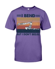 I BENT BUT I DON'T BREAK Premium Fit Mens Tee tile