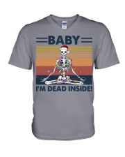 BABY I'M DEAD INSIDE V-Neck T-Shirt tile
