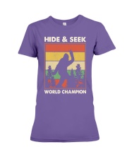HIDE AND SEEK WORLD CHAMPION Premium Fit Ladies Tee tile