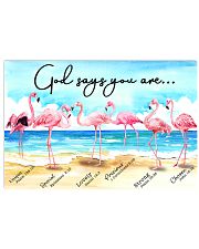 GOD SAYS YOU ARE 17x11 Poster front