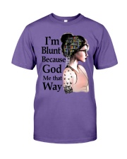 I'M BLUNT BECAUSE GOD ROLL ME THAT WAY Premium Fit Mens Tee tile