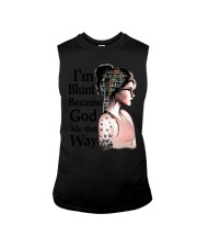 I'M BLUNT BECAUSE GOD ROLL ME THAT WAY Sleeveless Tee tile
