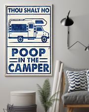 THOU SHALT NOT POO IN THE CAMPER 11x17 Poster lifestyle-poster-1