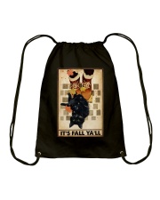 IT'S FALL Y'ALL Drawstring Bag tile