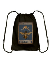 LET IT BEE Drawstring Bag tile